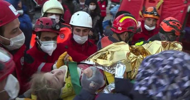 Enkazdan Çıkarılan 3 Yaşındaki Elif'in Sağlık Durumu