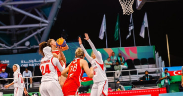 3x3 Kadın Milli Basketbol Takımı, 6. İslami Dayanışma Oyunları'nda Finale Yükseldi