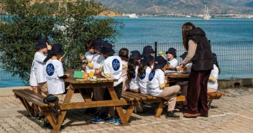 450 çocuk yaz tatiline doğa koruma bilinciyle giriyor
