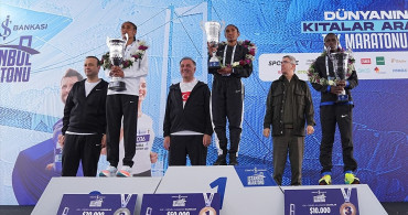 47. İstanbul Maratonu Ödül Töreni Gerçekleşti