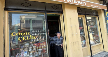 57 Yıllık Bakkala Teşekkür Belgesi
