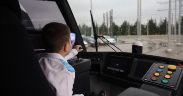 6 Yaşındaki Muhammet Enes'in Tramvay Hayali Gerçekleşti