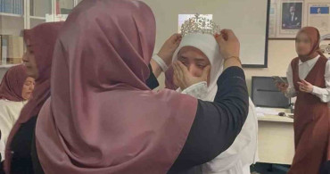 71 Evler Merkez Camii'nde Hafızlık İcazet Töreni Düzenlendi