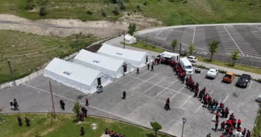 76 ilin katıldığı afad'ın tematik kampı ahlat'ta başladı
