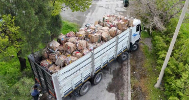 76 Ton Atık Geri Dönüşüme Kazandırıldı
