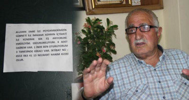 78 Yaşında Üçüncü Karısını Bulmak İçin Duraklara İlan Astı