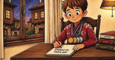 8 yaşında şampiyon, 10 yaşında yazar oldu