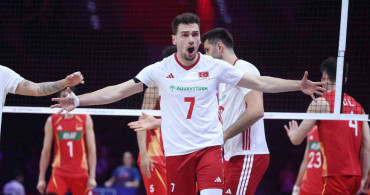 A Milli Erkek voleybol takımı, Çin'i 3-0 mağlup etti