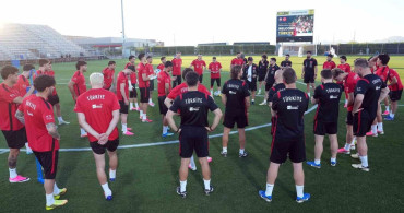 A Milli Futbol Takımı Arizona'daki Son Preparasyonunu Tamamladı