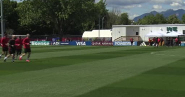 A milli futbol takımı, avustralya maçının hazırlıklarını tamamladı