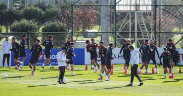 A Milli Futbol Takımı, İspanya Maçı İçin Hazırlıklarını Tamamladı