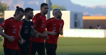 A milli futbol takımı'nda abd maçının hazırlıkları başladı