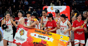 A Milli Kadın Basketbol Takımı, 2026 Dünya Kupası'na Katıldı