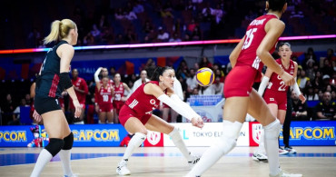 A milli kadın voleybol takımı, ABD’ye mağlup oldu