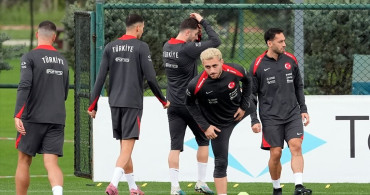A Milli Takım Gürcistan Maçına Hazır