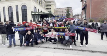 A Milli Takım'a Priştine'de Büyük Destek