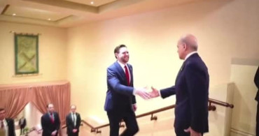 ABD Başkan Yardımcısı Vance, Pakistan Başbakanı Şerif ile Görüştü