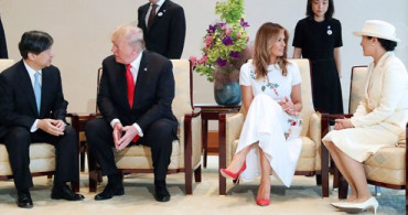 ABD Başkanı Trump Japonya'nın Yeni İmparatoru Naruhito İle Görüştü