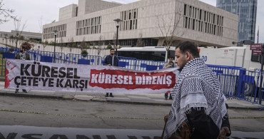 ABD Büyükelçiliği Önünde Protesto: Mescid-i Aksa’nın Kapatılması ve İran’a Saldırılar Tepki Çekti