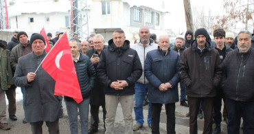 ABD ve İsrail'in İran'a Saldırıları Ağrı'da Protesto Edildi