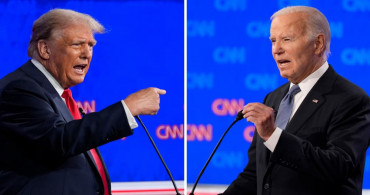ABD’de iki başkan adayı karşı karşıya: Biden ile Trump’tan karşılıklı ağır sözler