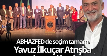 ABHAZFED’de seçim tamam: Yavuz İlkuçar Atrışba yeni genel başkan