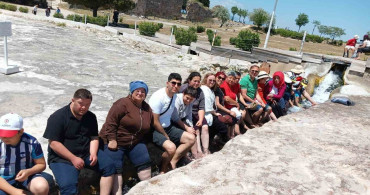 Acıpayam'ın Özel Bireyleri Pamukkale'yi Ziyaret Etti