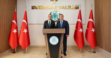 Adalet Bakan Yardımcısı Ayyıldız, Erzincan Valisi Aydoğdu'yu Ziyaret Etti