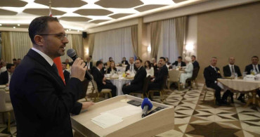 Adalet bakan yardımcısı Ayyıldız, Gümüşhane'de veda programına katıldı