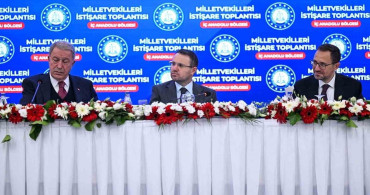 Adalet Bakanı Akın Gürlek İç Anadolu Milletvekilleriyle Toplantı Düzenledi