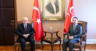 Adalet Bakanı Gürlek, MHP Lideri Bahçeli'yi Ziyaret Etti