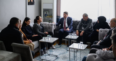 Adalet Bakanı Yılmaz Tunç, Atlas Çağlayan'ın Ailesini Ziyaret Etti