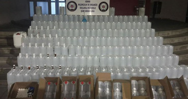 Adana'da 3 Ton 280 Litre Etil Alkol Ele Geçirildi