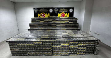 Adana'da 50 Bin Paket Kaçak Sigara Ele Geçirildi