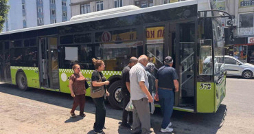 Adana'da bunaltan sıcaklarda dolmuş çilesi