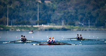 Adana'da Büyükler Türkiye Kupası Kürek Yarışları Heyecanı