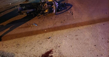 Adana’da otomobil ile motosiklet çarpıştı, 1 ölü, 1 ağır yaralı