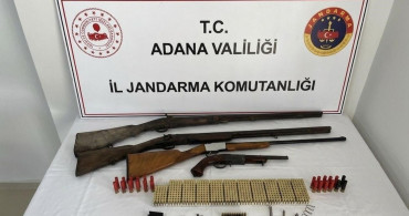 Adana'da Ruhsatsız Silah Operasyonu