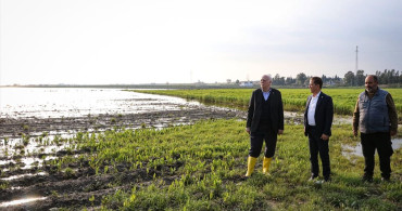 Adana'da Yağışların Etkileri: TZOB Genel Başkanı Bayraktar İncelemelerde Bulundu