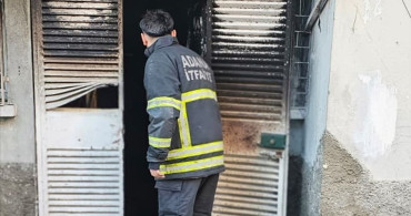 Adana'da Yangın: 1 Yaralı