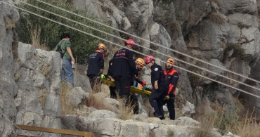 Adana'da Yılan Kalesi'nde Düşen Çocuk Hastaneye Kaldırıldı