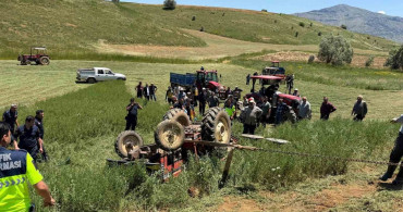 Adana’nın Tufanbeyli ilçesinde traktör kazası: 1 kişi hayatını kaybetti