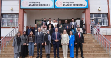 Adıyaman İl Eğitim Müdürü Ali Tosun, Sincik'teki Okulları Ziyaret Etti