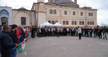Adıyaman Üniversitesi Öğrencilerinden Filistin'e Destek