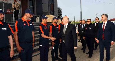Adıyaman Valisi Küçük'ten 112 Acil Çağrı Merkezi ve AFAD Ziyareti