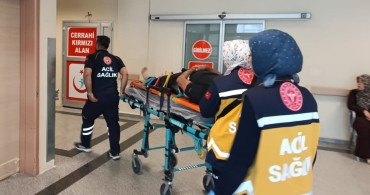 Adıyaman'da devrilen kamyonun sürücüsü yaralandı