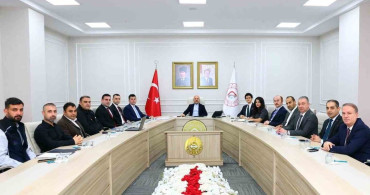 Adıyaman'da Haftalık Koordinasyon Toplantısı Yapıldı
