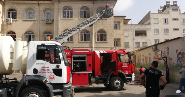 Adıyaman'da ilkokulda yangın çıktı! İtfaiye erleri seferber oldu!