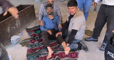 Adıyaman'da inşaattan düşen işçi yaralandı