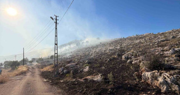 Adıyaman'da köy yakınlarında çıkan yangın kontrol altına alındı